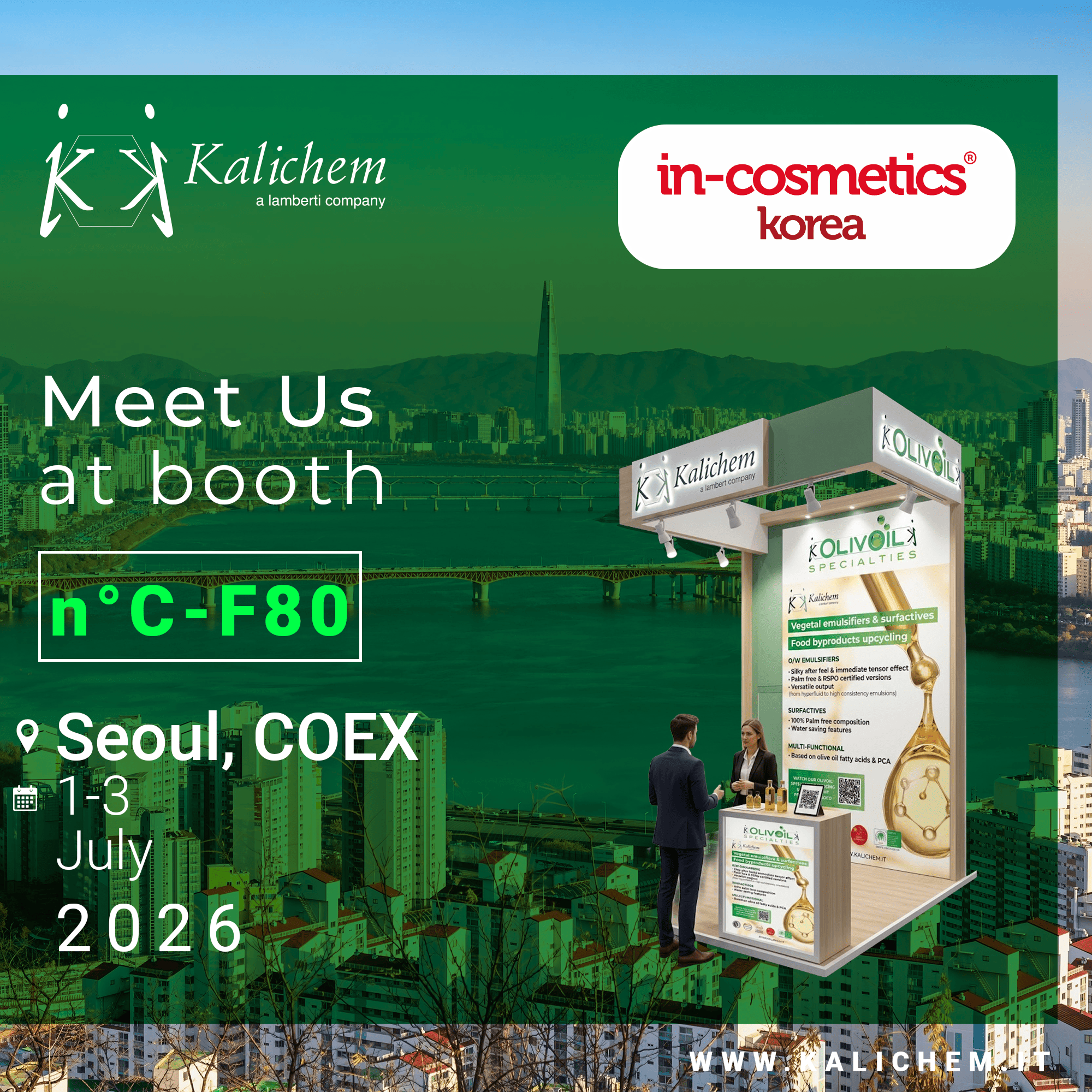 kalichem INCOSMETICS KOREA 2026